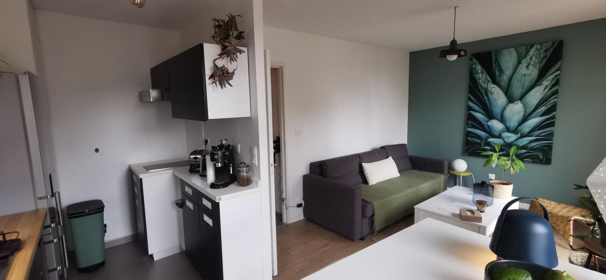 Appart T2 L'Ile De Nantes Avec Parking Prive Экстерьер фото